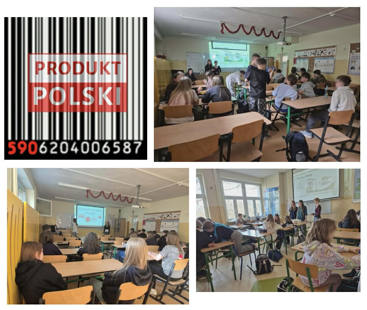 kolaż zdjęć przedstawiający projekt polskagospodarka